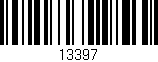 Código de barras (EAN, GTIN, SKU, ISBN): '13397'
