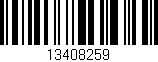 Código de barras (EAN, GTIN, SKU, ISBN): '13408259'