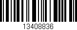 Código de barras (EAN, GTIN, SKU, ISBN): '13408836'