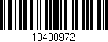 Código de barras (EAN, GTIN, SKU, ISBN): '13408972'
