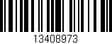 Código de barras (EAN, GTIN, SKU, ISBN): '13408973'