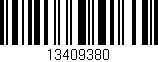 Código de barras (EAN, GTIN, SKU, ISBN): '13409380'