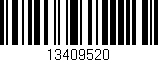 Código de barras (EAN, GTIN, SKU, ISBN): '13409520'