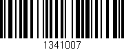 Código de barras (EAN, GTIN, SKU, ISBN): '1341007'