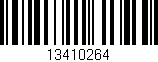 Código de barras (EAN, GTIN, SKU, ISBN): '13410264'