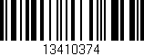 Código de barras (EAN, GTIN, SKU, ISBN): '13410374'