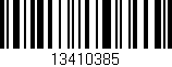 Código de barras (EAN, GTIN, SKU, ISBN): '13410385'