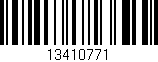 Código de barras (EAN, GTIN, SKU, ISBN): '13410771'