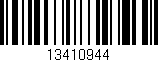 Código de barras (EAN, GTIN, SKU, ISBN): '13410944'