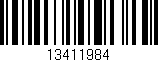 Código de barras (EAN, GTIN, SKU, ISBN): '13411984'