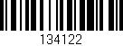 Código de barras (EAN, GTIN, SKU, ISBN): '134122'
