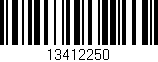 Código de barras (EAN, GTIN, SKU, ISBN): '13412250'