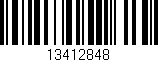 Código de barras (EAN, GTIN, SKU, ISBN): '13412848'