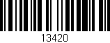Código de barras (EAN, GTIN, SKU, ISBN): '13420'