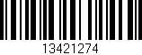 Código de barras (EAN, GTIN, SKU, ISBN): '13421274'