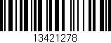 Código de barras (EAN, GTIN, SKU, ISBN): '13421278'