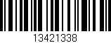 Código de barras (EAN, GTIN, SKU, ISBN): '13421338'