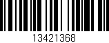Código de barras (EAN, GTIN, SKU, ISBN): '13421368'