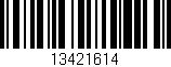 Código de barras (EAN, GTIN, SKU, ISBN): '13421614'