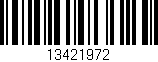 Código de barras (EAN, GTIN, SKU, ISBN): '13421972'