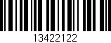 Código de barras (EAN, GTIN, SKU, ISBN): '13422122'