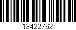 Código de barras (EAN, GTIN, SKU, ISBN): '13422762'