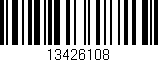 Código de barras (EAN, GTIN, SKU, ISBN): '13426108'
