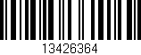 Código de barras (EAN, GTIN, SKU, ISBN): '13426364'