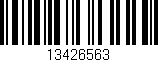 Código de barras (EAN, GTIN, SKU, ISBN): '13426563'