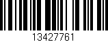 Código de barras (EAN, GTIN, SKU, ISBN): '13427761'