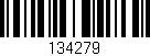 Código de barras (EAN, GTIN, SKU, ISBN): '134279'