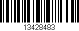 Código de barras (EAN, GTIN, SKU, ISBN): '13428483'