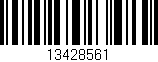 Código de barras (EAN, GTIN, SKU, ISBN): '13428561'