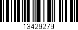Código de barras (EAN, GTIN, SKU, ISBN): '13429279'