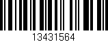 Código de barras (EAN, GTIN, SKU, ISBN): '13431564'