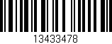 Código de barras (EAN, GTIN, SKU, ISBN): '13433478'