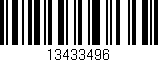 Código de barras (EAN, GTIN, SKU, ISBN): '13433496'