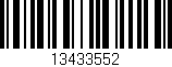 Código de barras (EAN, GTIN, SKU, ISBN): '13433552'