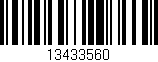 Código de barras (EAN, GTIN, SKU, ISBN): '13433560'