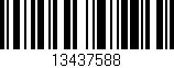 Código de barras (EAN, GTIN, SKU, ISBN): '13437588'