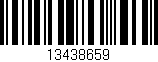 Código de barras (EAN, GTIN, SKU, ISBN): '13438659'