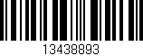 Código de barras (EAN, GTIN, SKU, ISBN): '13438893'