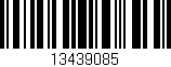 Código de barras (EAN, GTIN, SKU, ISBN): '13439085'