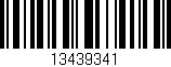 Código de barras (EAN, GTIN, SKU, ISBN): '13439341'
