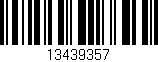 Código de barras (EAN, GTIN, SKU, ISBN): '13439357'