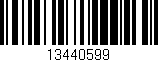 Código de barras (EAN, GTIN, SKU, ISBN): '13440599'