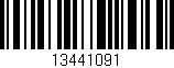 Código de barras (EAN, GTIN, SKU, ISBN): '13441091'
