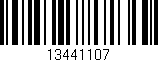 Código de barras (EAN, GTIN, SKU, ISBN): '13441107'