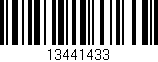 Código de barras (EAN, GTIN, SKU, ISBN): '13441433'