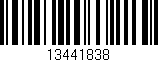 Código de barras (EAN, GTIN, SKU, ISBN): '13441838'